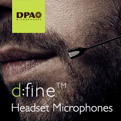 DPA d:fine Headset Microphones