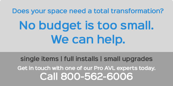 Get in touch with one of our Pro AVL experts today. Call 800-562-6006