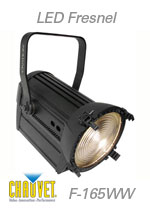 LED fresnel lighting fixture