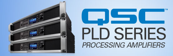 QSC PLD Series Processing Amplifiers