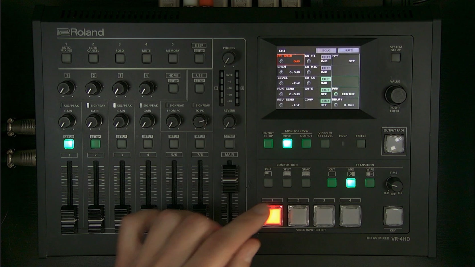 Roland VR-4HD - HD AV Mixer