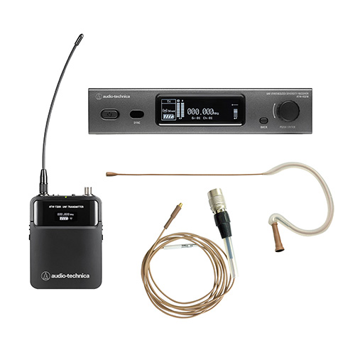 Audio-Technica ATW-3211DE2 Wireless Microphone System with Countryman E6 Earset Microphone
