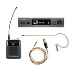 Audio-Technica ATW-3211DE2 Wireless Microphone System with Countryman E6 Earset Microphone