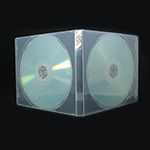 MediaSAFE Clear 2 Disc CD Poly Case other thumbnail