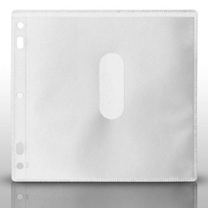 MediaSAFE Disc Album Dual Disc Sleeve Insert - Clear/White