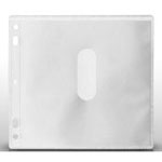 MediaSAFE Disc Album Dual Disc Sleeve Insert - Clear/White