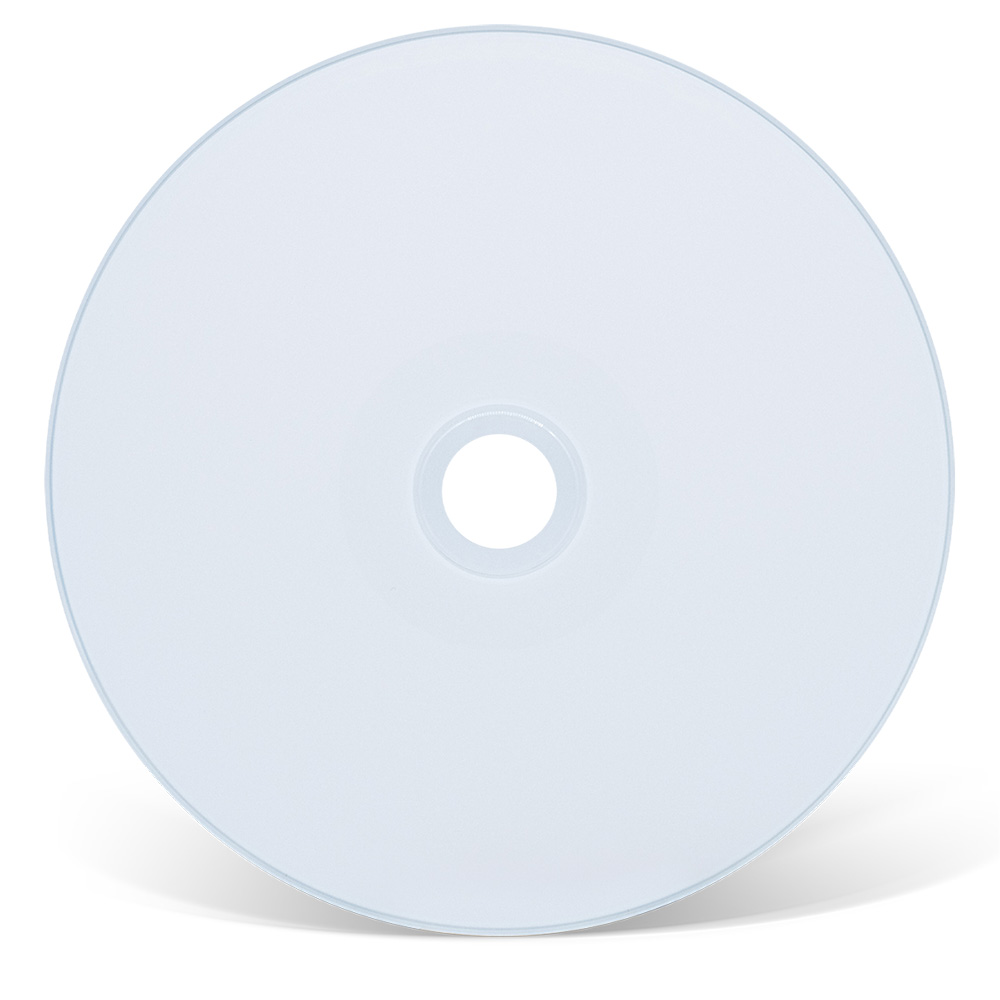 Blank CDs &124; Premium White Inkjet Printable CD-r