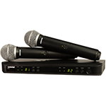Shure BLX PG58 Dual-Channel Wireless System