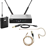 Shure QLX-D Bodypack Wireless System with Countryman E6 Earset Microphone