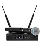Shure QLX-D Wireless System with Beta58A Handheld Microphone