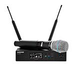 Shure QLX-D Wireless System with Beta 87A Handheld Microphone